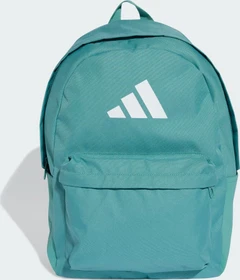 adidas Classic 3-Streifen Logo Rucksack powder teal/white