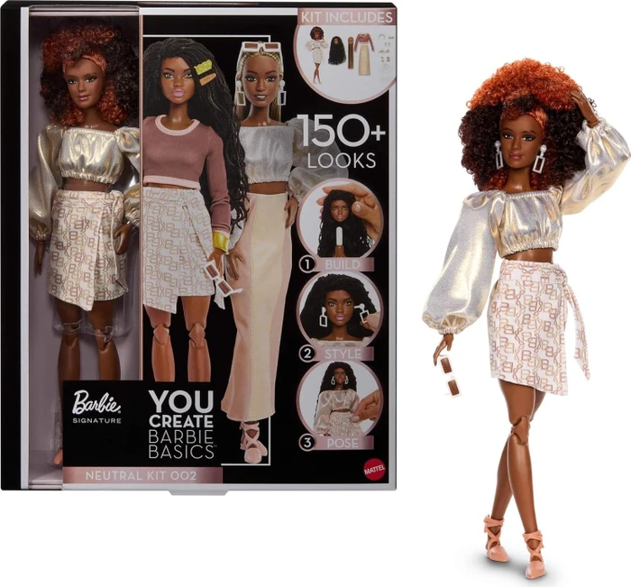 Mattel Barbie - Signature - you Create Barbie Basics neutral kit 002