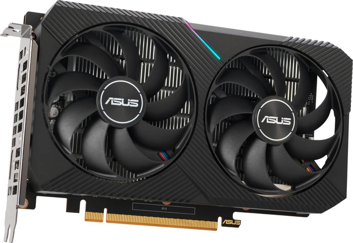 ASUS Radeon RX 6400 Dual, DUAL-RX6400-4G, 4GB GDDR6, HDMI, DP