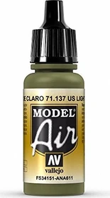 Vallejo Model Air 137 US light green, 17ml