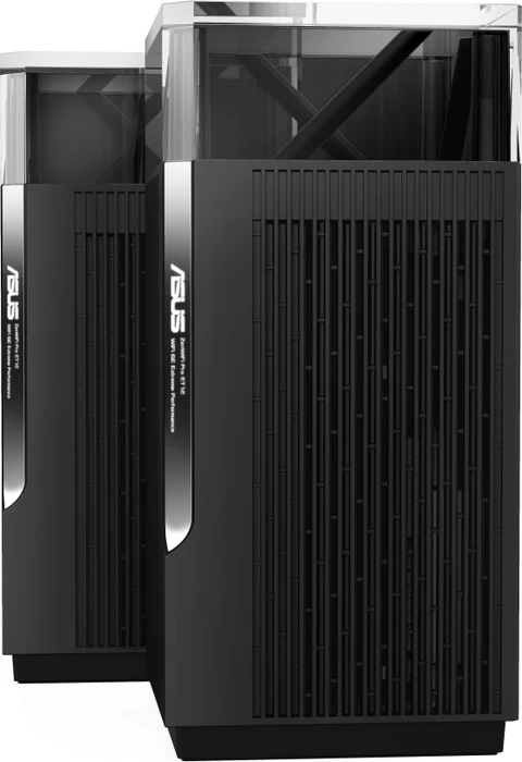 ASUS ZenWiFi Pro ET12, AXE11000, schwarz, 2er-Pack