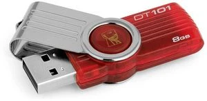 Kingston DataTraveler 101 G2 8GB rot, USB-A, USB 2.0
