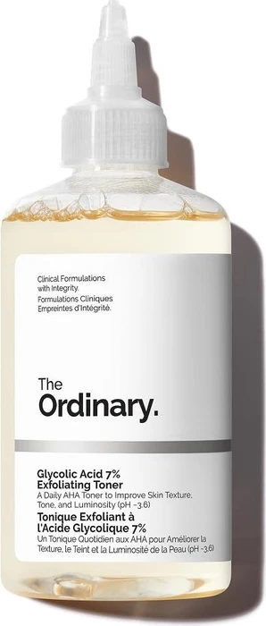 The Ordinary Glycolic Acid 7% Exfoliating Toner, 240ml