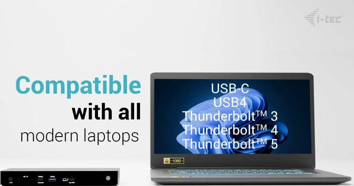 i-tec Thunderbolt 4 Triple Display Docking Station, Thunderbolt 4 [Buchse]