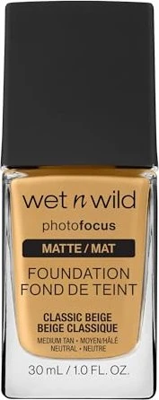 wet n wild Photo Focus Matte Foundation classic beige, 30ml