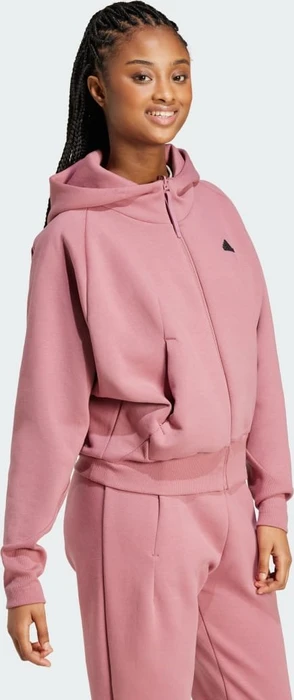adidas Z.N.E. Zip Hoodie preloved crimson (Damen)