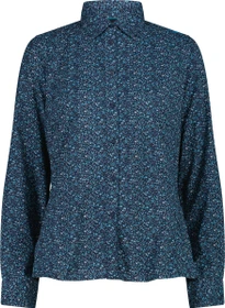 CMP Geometrischer-Druck Hemd langarm b.blue/tiffany (Damen)