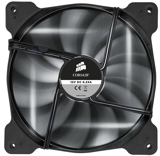 Corsair Air Series SP140 LED White High Static Pressure, 140mm, 2er-Pack