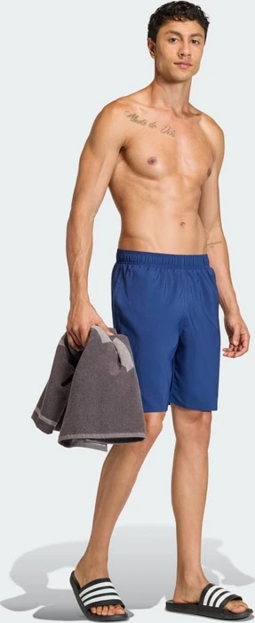 adidas 8-Inch Badeshorts dark blue/white (Herren)