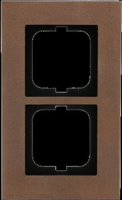 Busch-Jaeger Carat Abdeckrahmen 2-fach Rahmen, bronze