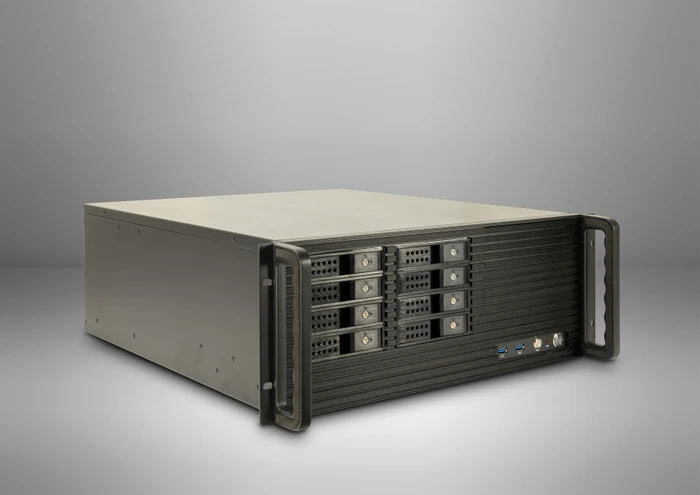 Inter-Tech IPC 4U-4508, grau, 4HE, ATX