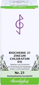 Bombastus Biochemie nach Schüßler Nr. 21 D6 Tabletten, 200 Stück
