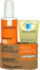La Roche-Posay Anthelios Sonnenspray LSF50+ 200ml + Lipikar Ap+ Öl 100ml Geschenkset