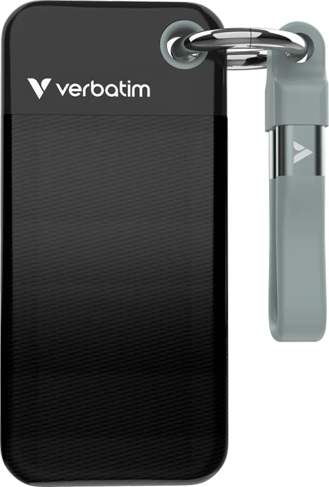 Verbatim Pocket SSD 1TB Schwarz/Grau Image