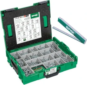 Spax WIROX A9J T-STAR plus L-Boxx Schrauben-Sortiment inkl. L-Boxx, 2445 Stück