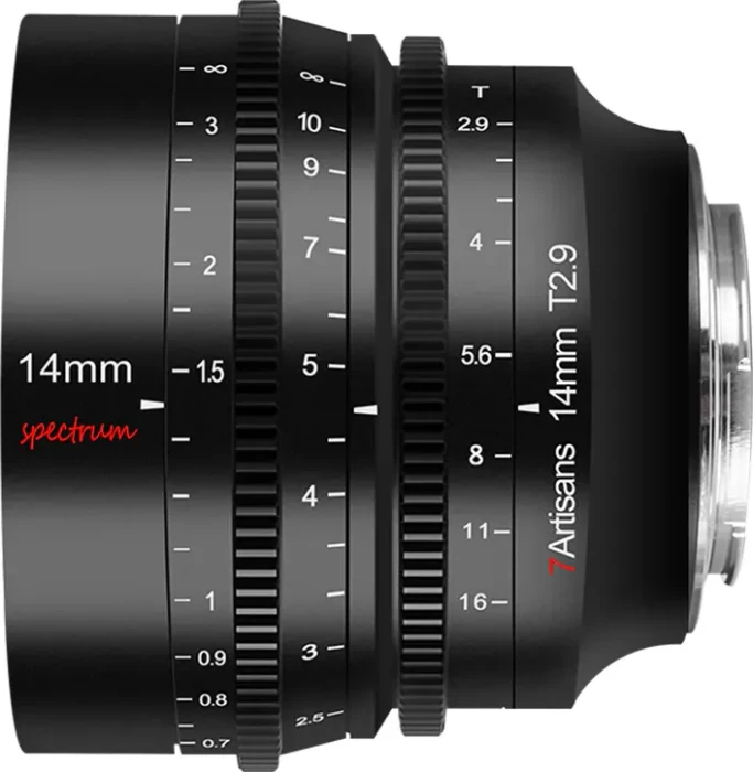 7artisans Spectrum 14mm T2.9 Full-Frame Cine für Canon RF