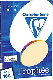 Clairefontaine Trophée Universalpapier matt chamois, A4, 160g/m², 100 Blatt
