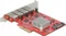 DeLOCK 4x USB-A 3.1, PCIe 3.0 x4 Vorschaubild