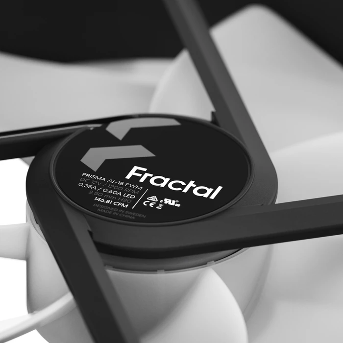 Fractal Design Prisma AL-18 PWM schwarz, 180mm