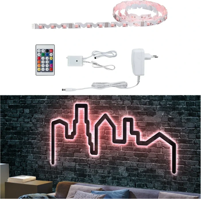 Paulmann FlexLED 3D Basisset RGB LED-Streifen 1.5m