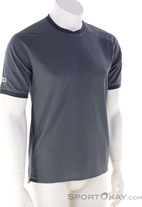 ION MTB Tech Logo Trikot kurzarm schwarz (Herren)