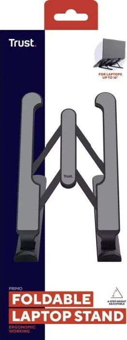 Trust Primo, Notebook-Stand bis 16", schwarz