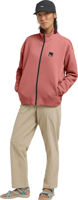 Jack Wolfskin Mogari Fleece Jacke mineral red (Damen)