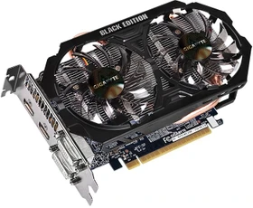 GIGABYTE GeForce GTX 750 Ti Black Edition, 2GB GDDR5, 2x DVI, 2x HDMI
