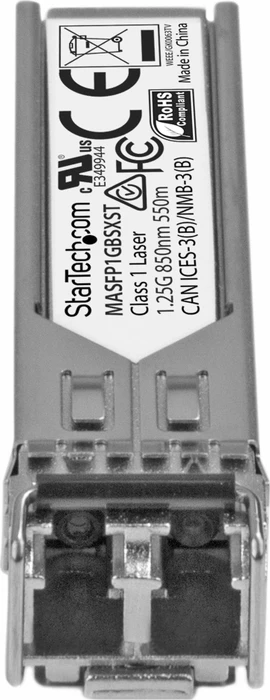 StarTech Nachbau von Cisco Meraki MA-SFP-1GB-SX Gigabit LAN-Transceiver, LC-Duplex MM 550m, SFP