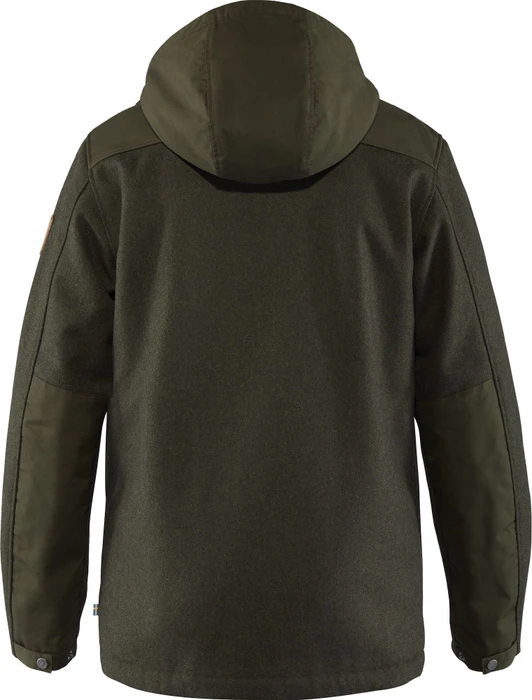 Fjällräven Greenland Re-Wool Jacke deep forest (Herren)