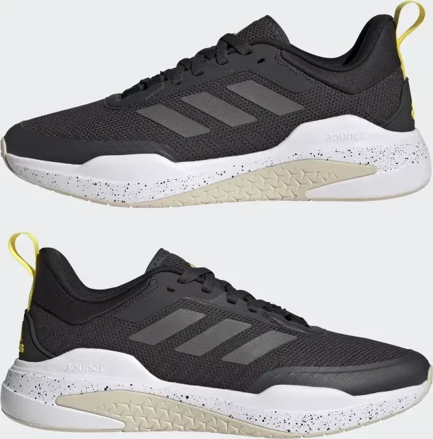 adidas Trainer V carbon/iron metallic/impact yellow (Herren)