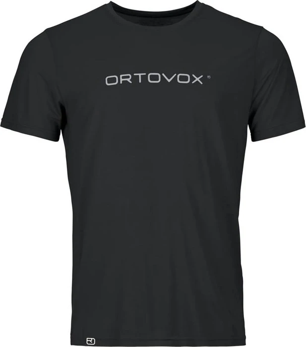 Ortovox 150 Cool Brand Funktionsshirt kurzarm black raven (Herren)