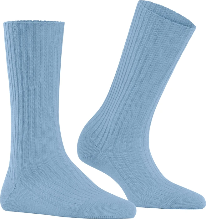 Falke Cosy Wool Boot Socken airy blue (Damen)
