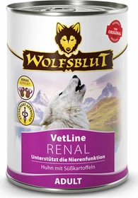 Wolfsblut VetLine, Renal, mit Huhn und Süßkartoffeln, 395g