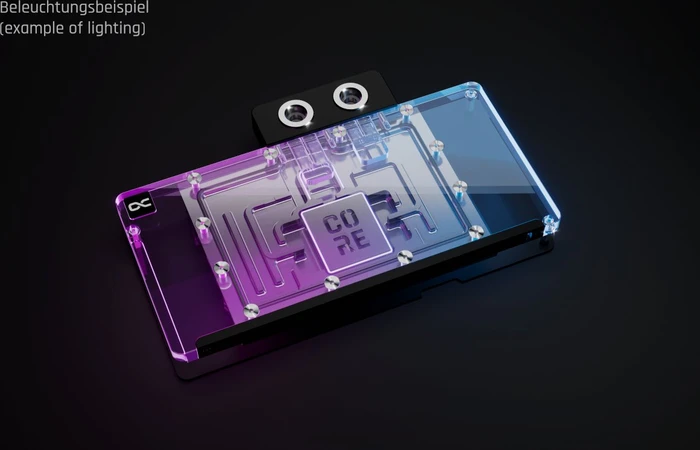 Alphacool Core RX 9070 XT Nitro+ mit Backplate
