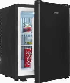 Exquisit KB40-V-S-460F Mini-Kühlschrank schwarz