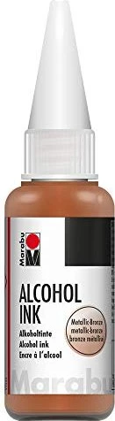 Marabu Alcohol Ink Malfarbe, bronze metallic, 20ml