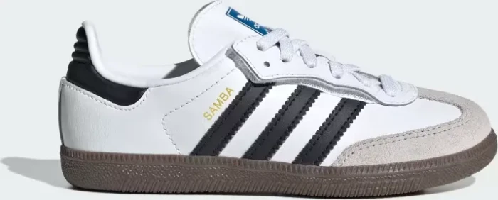 adidas Samba OG Comfort Closure Elastic Lace cloud white/core black/gum (Junior)