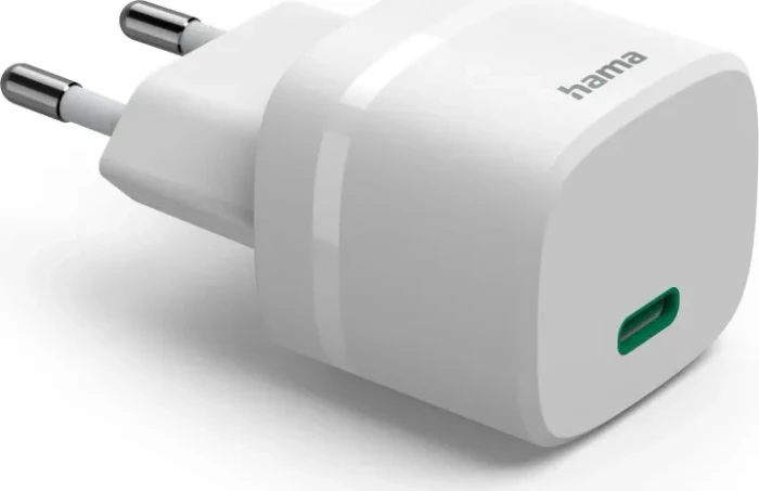 Hama Schnellladegerät GaN USB-C PD 30W weiß