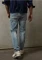 Street One Racer Jeans soft greencast random wash (Herren) Vorschaubild