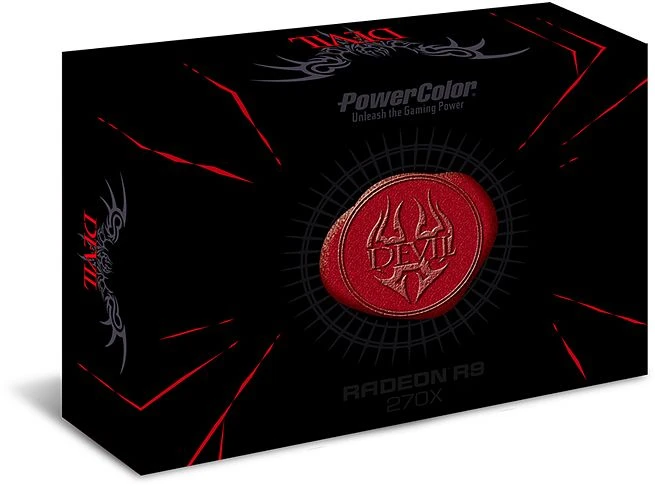 PowerColor Radeon R9 270X Devil, 2GB GDDR5, 2x DVI, HDMI, 2x mDP