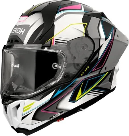 Airoh GP 800 Must matt schwarz/blau/weiß/rosa