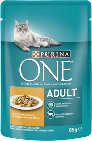 Purina One Adult Huhn und grüne Bohnen, 85g