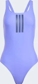 adidas 3-Streifen V-Back Badeanzug cobalt blue/dark blue (Damen)