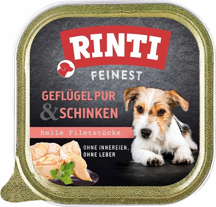 Finnern Rinti Feinest mit Geflügel & Schinken, 3.30kg (22x 150g)