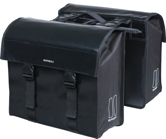 Basil Urban Load Doppeltasche MIK Gepäcktasche schwarz