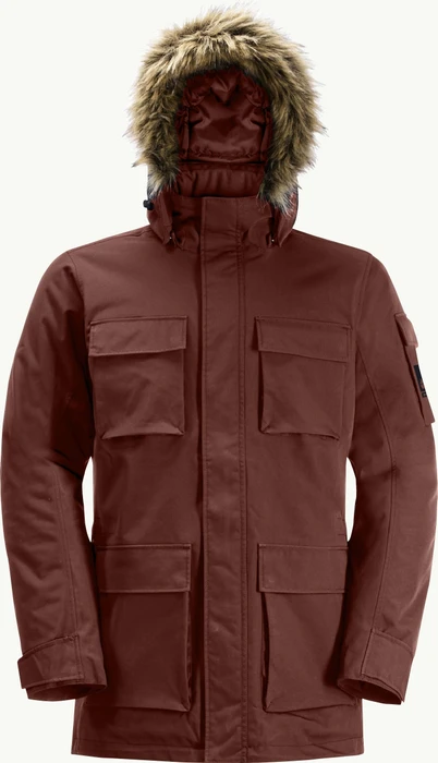 Jack Wolfskin Glacier Canyon Funktionsmantel intense rust (Herren)