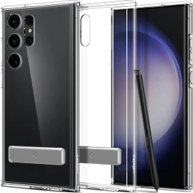 Spigen Ultra Hybrid S für Samsung Galaxy S23 Ultra Crystal Clear