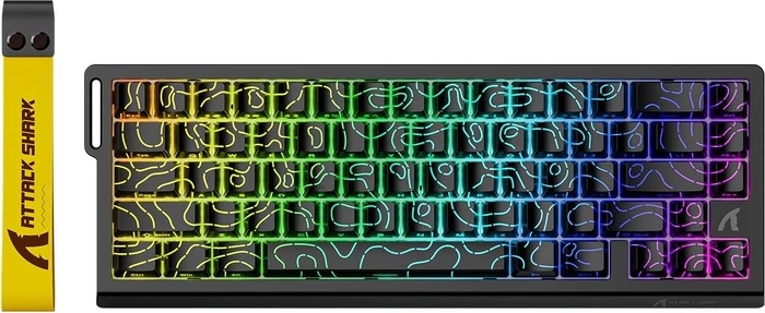 Attack Shark X68 HE Rapid Trigger Keyboard, US