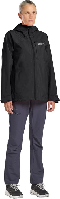 Jack Wolfskin Tempest 2l Funktionsjacke schwarz (Damen)
